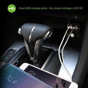 Onever Fast Charger 3.0 FM Transmitter Bluetooth FM Modulator Handsfree Car MP3 Player Support USB Flash Drive SD Card FLAC/APE