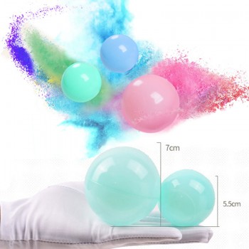 100 pcs/lot Eco-Friendly Colorful Ball Soft Plastic Ocean Ball Funny Baby Kid Swim Pit Toy Water Pool Ocean Wave Ball Dia 5.5cm