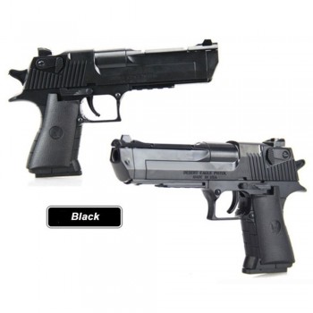 DIY Assembled Building Gun Toys Funny CS Pistol Toy For Kids Children  Gold Black Silver