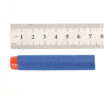 100pcs Refill Darts Bullets For Nerf N-strike Elite Series Blasters Children Toy Gun Blue Soft Bullet Foam Guns Accessories !
