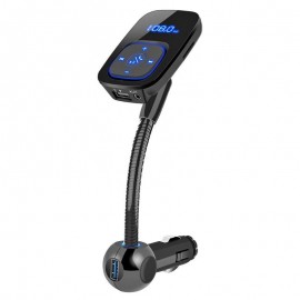 Wireless Bluetooth Car Kit FM Transmitter Radio Handsfree MP3 Player Dual Port USB Charger Cigarette Cighter Car Electronics