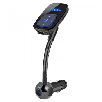 Wireless Bluetooth Car Kit FM Transmitter Radio Handsfree MP3 Player Dual Port USB Charger Cigarette Cighter Car Electronics