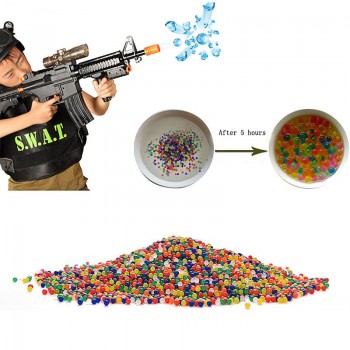 45000 Pcs/Box Water Gun Bullet Toy Orbeez Soft Crystal Water Paintball Gun Bullet Grow Water Beads Balls Outdoor Orbita Gun Toy
