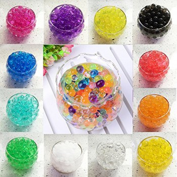 45000 Pcs/Box Water Gun Bullet Toy Orbeez Soft Crystal Water Paintball Gun Bullet Grow Water Beads Balls Outdoor Orbita Gun Toy