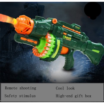 Electric Toy Guns Of Soft Elastic Plastic Fired Bullets To Fight 20 Bursts Of Sniper Parent-child Field Gun Toys For Children