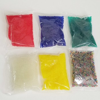 10000pcs/packet colored orbeez soft crystal water paintball gun bullet grow water beads grow balls water gun toys