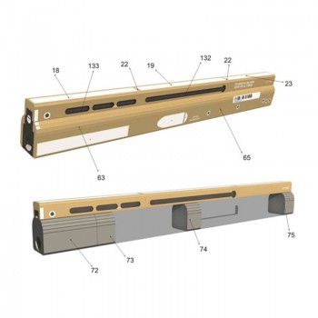 DIY Paper Model  SCAR Rifle Classic Cosplay Props Collection Gifts Full Of Vibrant And Trendy To Let The Children Go To Use It
