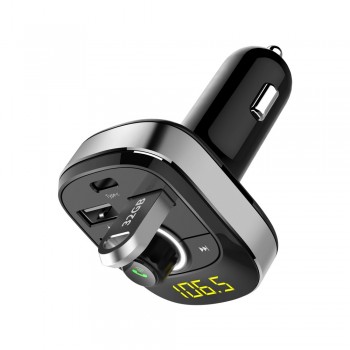 Quick charge 3.1 Car Bluetooth FM Transmitter Dual USB Ports Car Charger FM Modulator MP3 Player Car Lighter Handfree