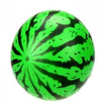 20CM Creative Inflatable Ball Simulation Watermelon Rubber Ball Beach Pool Play Early Education Gifts Soft Toys For Children Kid