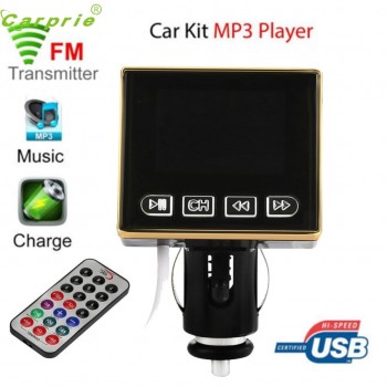 New Arrival Cart-styling Bluetooth MP3 Player FM Transmitter Modulator Car Kit USB SD TF MMC LCD Remote mr22