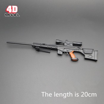 DIY 4D 5pcs/lot 1:6 Mini Plastic Toy Gun Military pistol Assembly Model Intelligence Building Block Simulation Toy Gun Best Gift