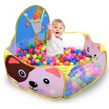 Foldable Childrens Toys Tent For Ocean Balls Baby Play Ball Pool With Basket Outdoor Game Tent for Kids Children Ball Pit