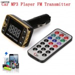 MP3 Player Wireless FM Transmitter Modulator Car Kit USB SD TF MMC LCD Remote