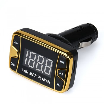 MP3 Player Wireless FM Transmitter Modulator Car Kit USB SD TF MMC LCD Remote