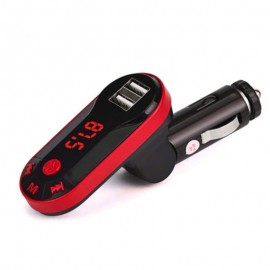 FM Transmitter MP3 Player Handsfree Car Kit Optional Color Noise Suppress USB TMSD Remote I9 Without Bluetooth Function#273561