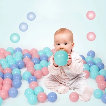 200 Pcs/lot Plastic Ocean Ball Eco-Friendly Colorful Ball Soft Funny Baby Kid Swim Pit Toy Water Pool Ocean Wave Ball Dia 5.5cm