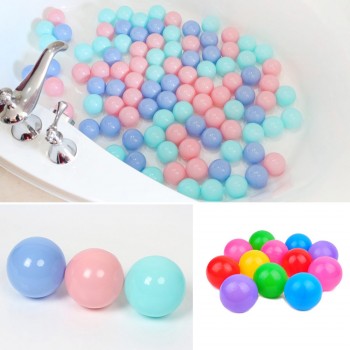 200 Pcs/lot Plastic Ocean Ball Eco-Friendly Colorful Ball Soft Funny Baby Kid Swim Pit Toy Water Pool Ocean Wave Ball Dia 5.5cm