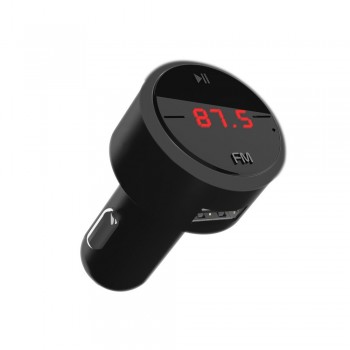 JINSERTA 2018 Bluetooth FM Transmitter Handsfree Car Kit FM Radio MP3 Player U Disk USB Car Charger