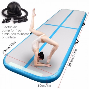 2019 New Airtrack 5*1*0.2m Inflatable Air Tumble 5M 4M Track Olympics Gym Mat Yugo Inflatable Air Gym Air Track For Home use