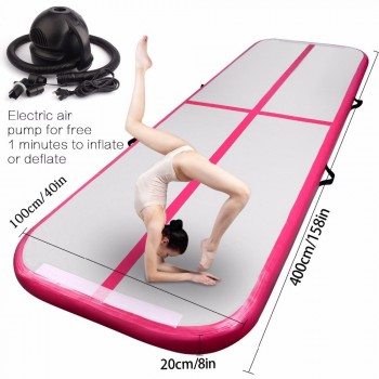 2019 New Airtrack 5*1*0.2m Inflatable Air Tumble 5M 4M Track Olympics Gym Mat Yugo Inflatable Air Gym Air Track For Home use