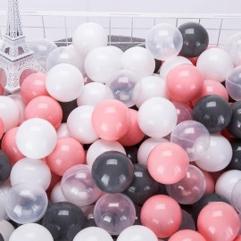 10pcs/lot Baby Eco-Friendly Colorful Soft Funny Plastic Ocean Balls Toys Outdoor Sport for Stress Air Play Ball Pit Baby Pool