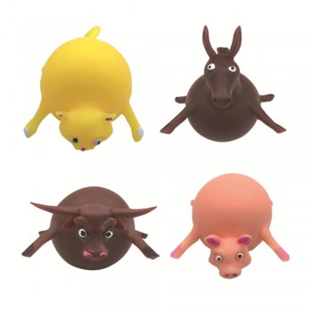 Children Funny Blowing Animals Toys Anxiety Stress Relief Inflatable Animal Balloon Squeeze Ball