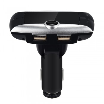 High Quality Car Styling Wireless Bluetooth FM WIFI Calling Transmitter Modulator Car Kit MP3 Player Dual USB Charger C8100