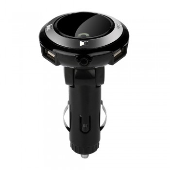 CARPRIE Universal Wireless Hands-Free Q7 USB Charge LED MP3 Bluetooth Car FM Transmitter With MIC ABS Handsfree MP3 Player