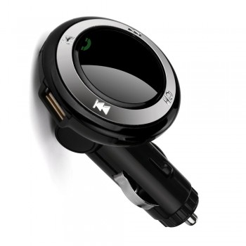 CARPRIE Universal Wireless Hands-Free Q7 USB Charge LED MP3 Bluetooth Car FM Transmitter With MIC ABS Handsfree MP3 Player