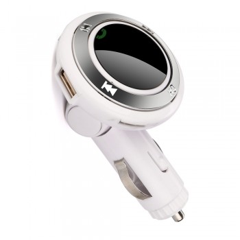 CARPRIE Universal Wireless Hands-Free Q7 USB Charge LED MP3 Bluetooth Car FM Transmitter With MIC ABS Handsfree MP3 Player