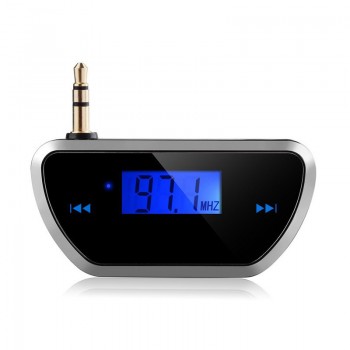 Wireless 3.5mm Car Music Audio FM Transmitter Handsfree Car Kit 5V  Audio MP3 Music Player Car Kit For iPhone 4 5 6 6S Plus Sams