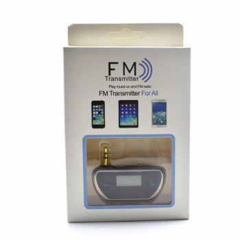 Wireless 3.5mm Car Music Audio FM Transmitter Handsfree Car Kit 5V  Audio MP3 Music Player Car Kit For iPhone 4 5 6 6S Plus Sams