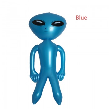 85cm/160cm/180cm/220cm Giant Alien Model Green Purple Blue ET Kids Adult Inflatable Toys Halloween Cosplay Party Supply Blow Up