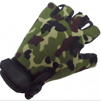 Surwish Outdoor Tactical Gloves Cycling Half Finger Military Gloves for Nerf Training Games Sports - Camouflage M L XL