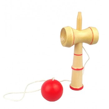 High Quality Kid Kendama Coordinate Ball Japanese Traditional Wood Game Skill Educational Toy