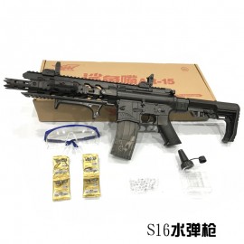 Toy Gun M4A1 Airsoft Air Guns And AR15 Toy Submachine Gun 621pcs Building Block Brick Kids Outdoor Game Model CS Cosplay#75