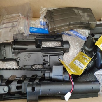 Toy Gun M4A1 Airsoft Air Guns And AR15 Toy Submachine Gun 621pcs Building Block Brick Kids Outdoor Game Model CS Cosplay#75