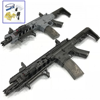Toy Gun M4A1 Airsoft Air Guns And AR15 Toy Submachine Gun 621pcs Building Block Brick Kids Outdoor Game Model CS Cosplay#75