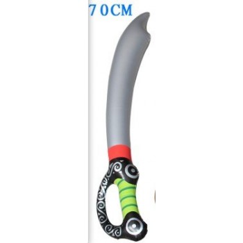 2018 New Inflatable Outdoor Toys Kids Garden Yard Toys Kids Toys Pirate Swords Shape Anime Inflatable Swords Children Gifts