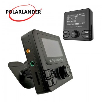 Adapter Tuner Audio Output DAB/DAB+Receiver Car Auto Radio FM Transmitters Wireless Bluetooth GPS  Handfree Car Dab GPS Receiver