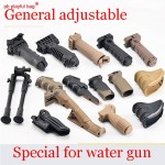 water bomb gun refitted parts ecorative front grip triangle front grip AK74U under play Jin Ming M4 Outdoor sports accessories