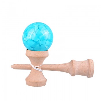 Kendama Ball Profesional Toy Marble color Kendama Juggling Balls Toys For Children Adult Game Christmas Toy Colors Random