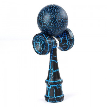 Wooden Crack Paint Kendama 18.5cm Skillful Juggling Ball Toys Japanese Traditional Fidget Ball Child Adult Gifts