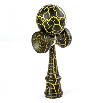 Wooden Crack Paint Kendama 18.5cm Skillful Juggling Ball Toys Japanese Traditional Fidget Ball Child Adult Gifts