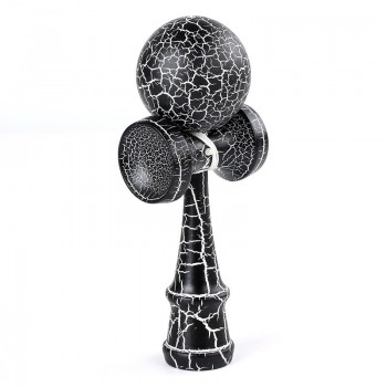 Wooden Crack Paint Kendama 18.5cm Skillful Juggling Ball Toys Japanese Traditional Fidget Ball Child Adult Gifts