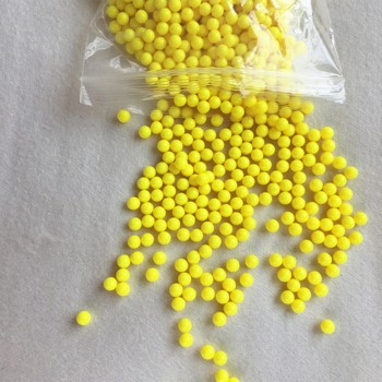 Surwish 2000Pcs 6mm Ball Shape Plastic BB Pellets - Yellow
