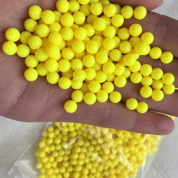 Surwish 2000Pcs 6mm Ball Shape Plastic BB Pellets - Yellow