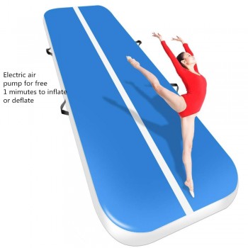 Free Shipping 3m 4m 5m  Inflatable Cheap Gymnastics Mattress Gym Tumble Airtrack Floor Tumbling Air Track For Sale