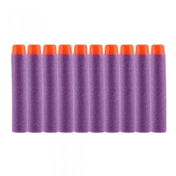 100pcs/Lot Refill Darts For Nerf Bullets Soft Hollow Hole Head 7.2cm Refill Darts Toy Gun Bullets Blasters Kids Guns Accessories