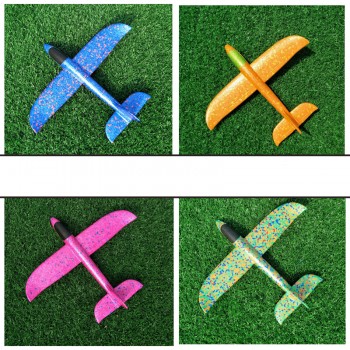 1Piece Stunt Version Of A Hand Tossed Airplane Foam Aircraft EPP Throwing Model Of Airplane Throwing Glider Boomerang Toy GF74